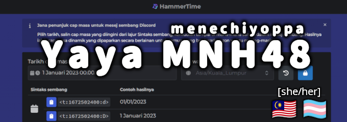 Pengepala profil yang khusus untuk HammerTime